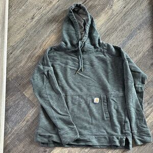 Carhartt Olive Hooded Pullover